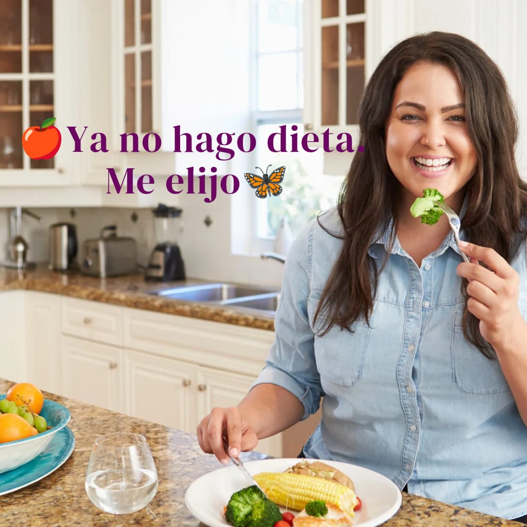 Lee más sobre el artículo “Ya no hago dieta. Me elijo”🍎✨🦋